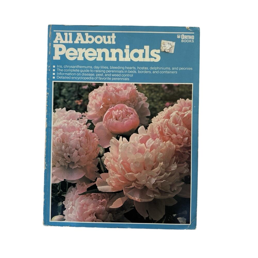 Perennials Paperback Chevron Paperback Flower Book 1981
